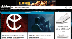 Desktop Screenshot of elektrodaily.com